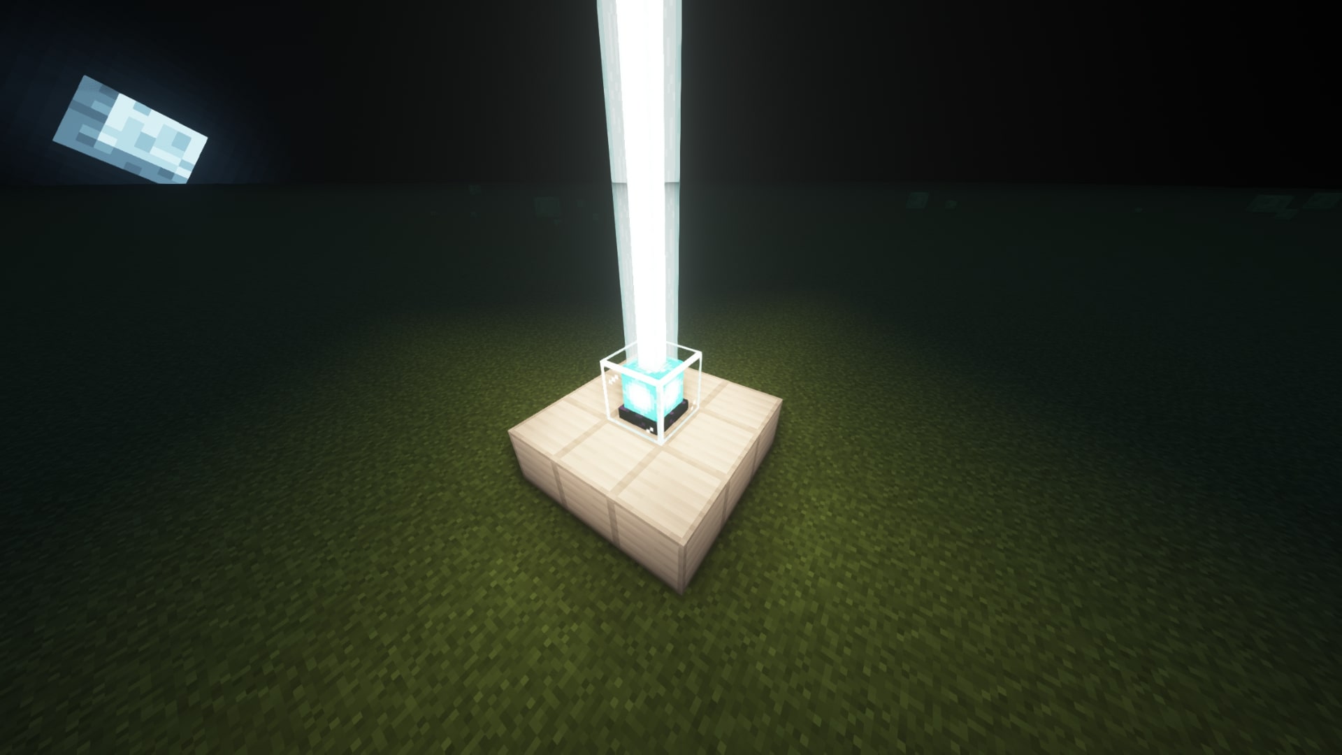 Minecraft light source: Beacon