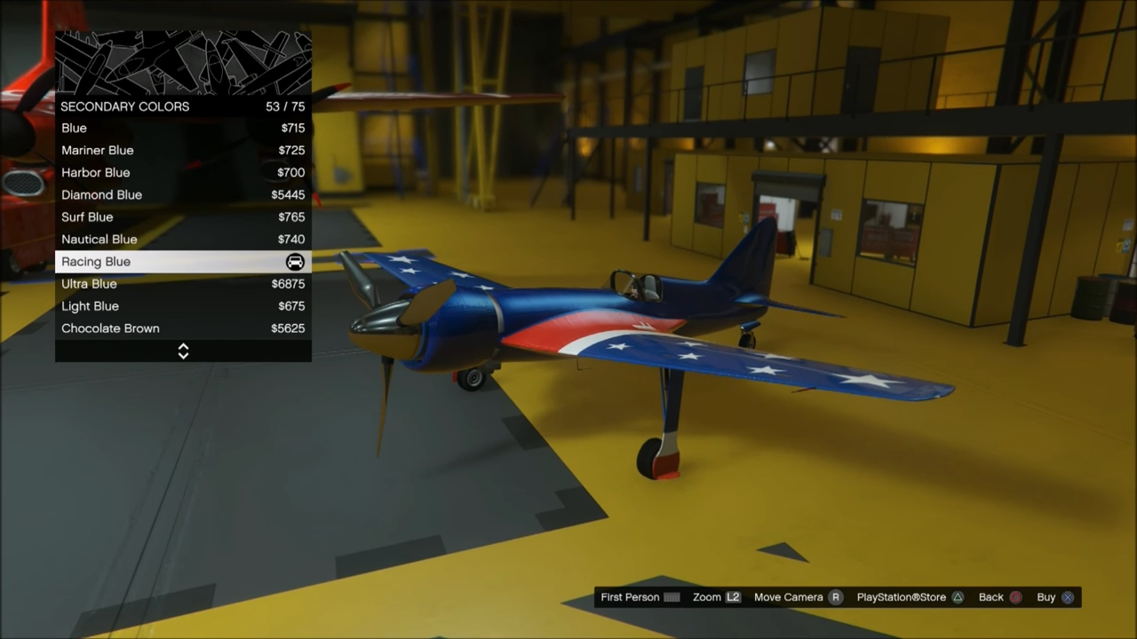 Buckingham Howard NX-25 in GTA V best plane in gta 5