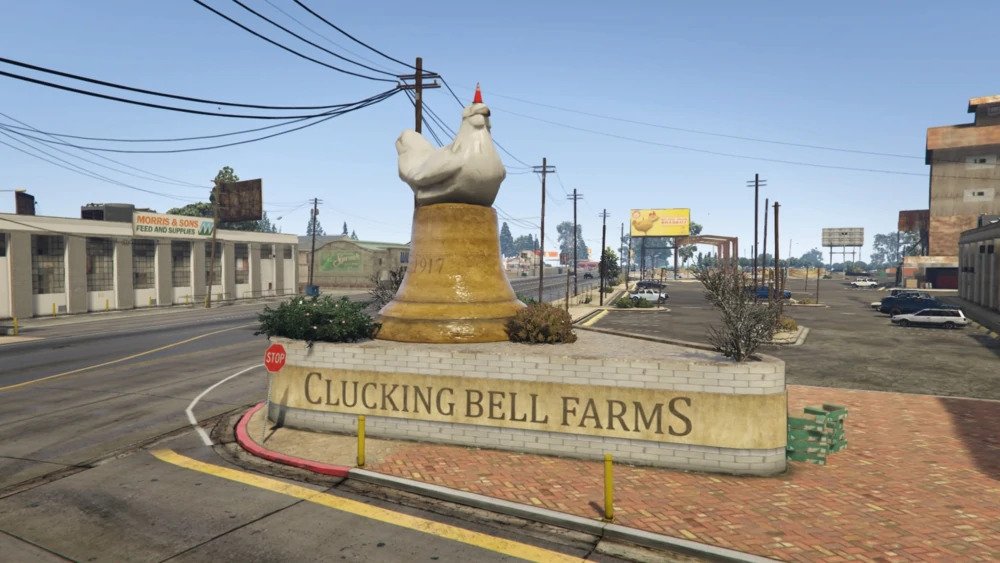 Clucking Bell Farms of Paleto Bay in GTA V