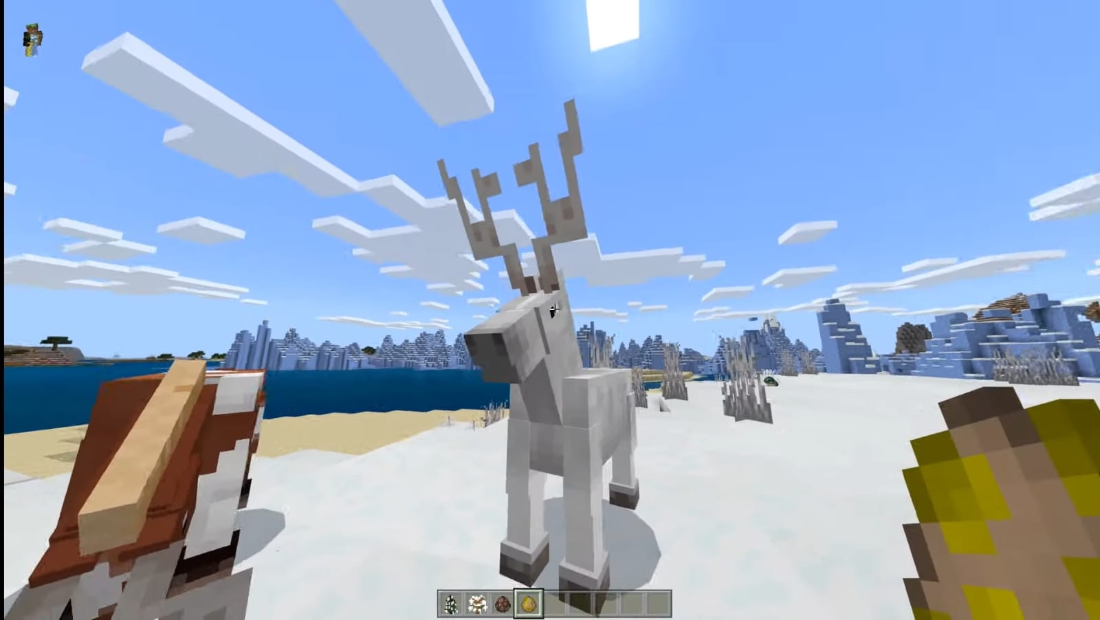 Christmas themed pack in Minecraft Bedrock 