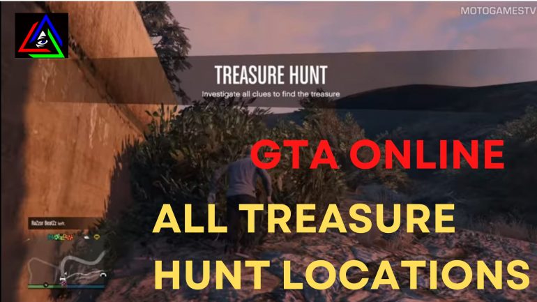 GTA online treasure hunt location