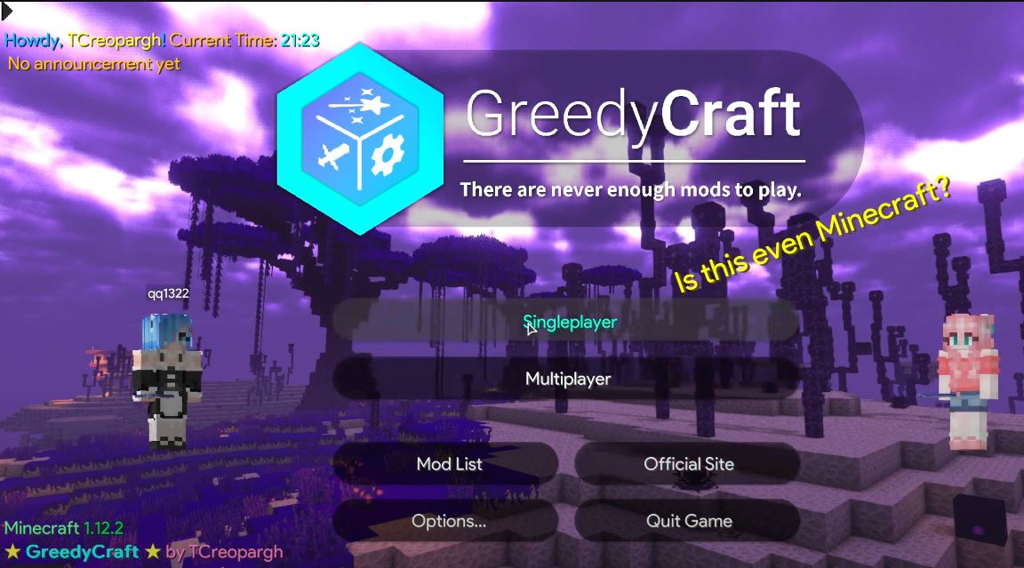 Greedy Craft