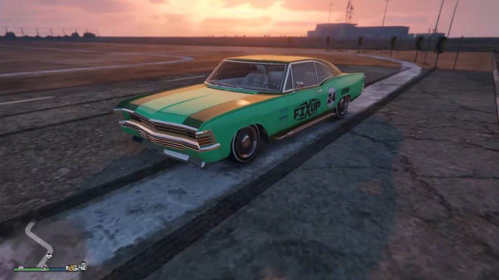 Impaler in GTA V best drag race car in gta 5