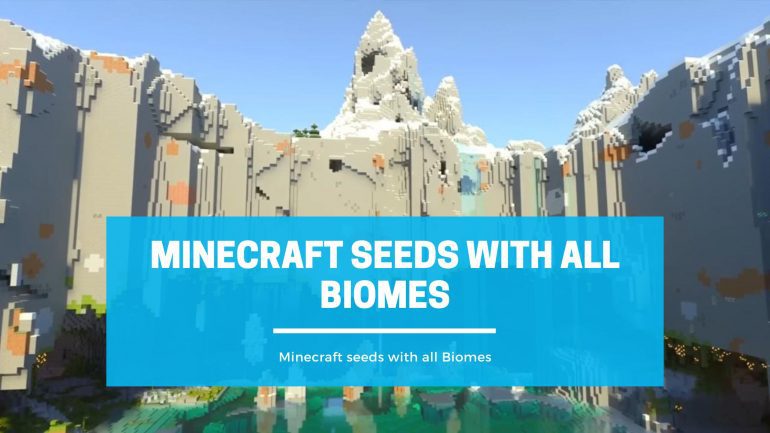 Minecraft seed with all biomes