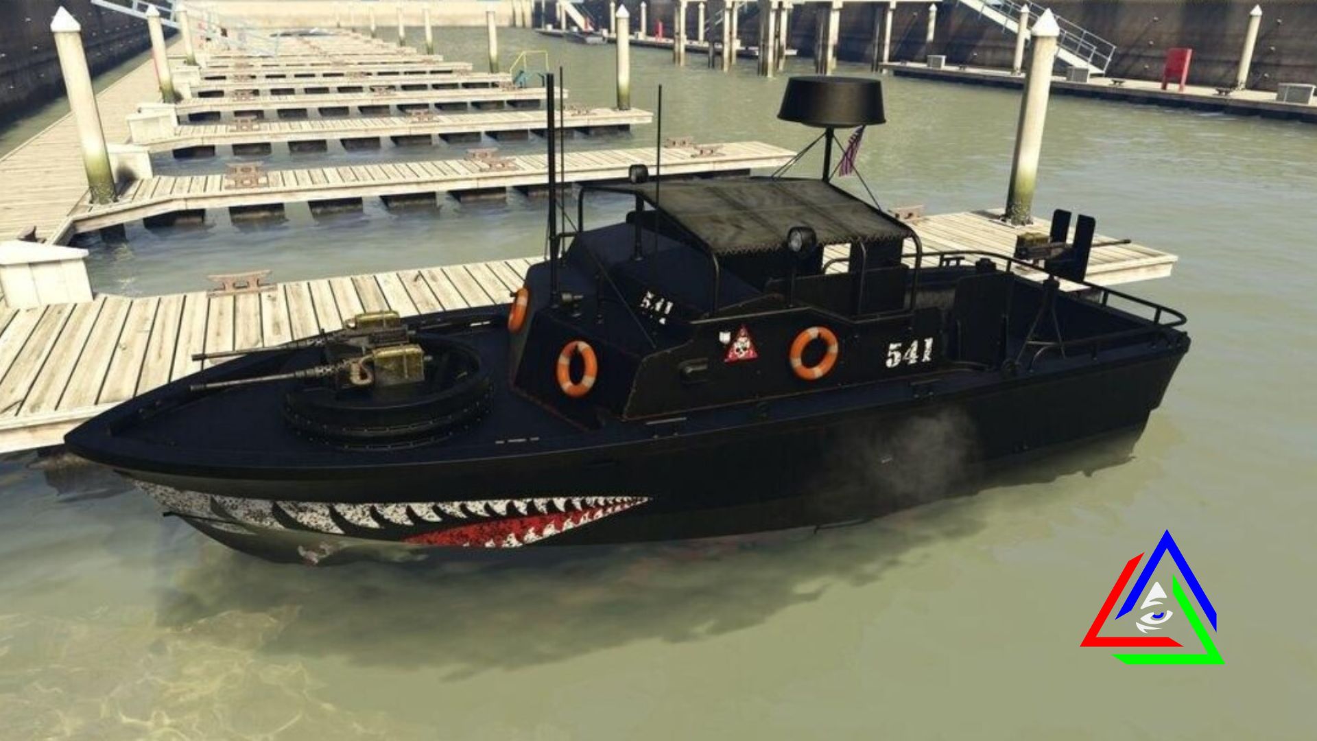 Kutrz Patrol Boat weaponized vehicle in GTA Online 