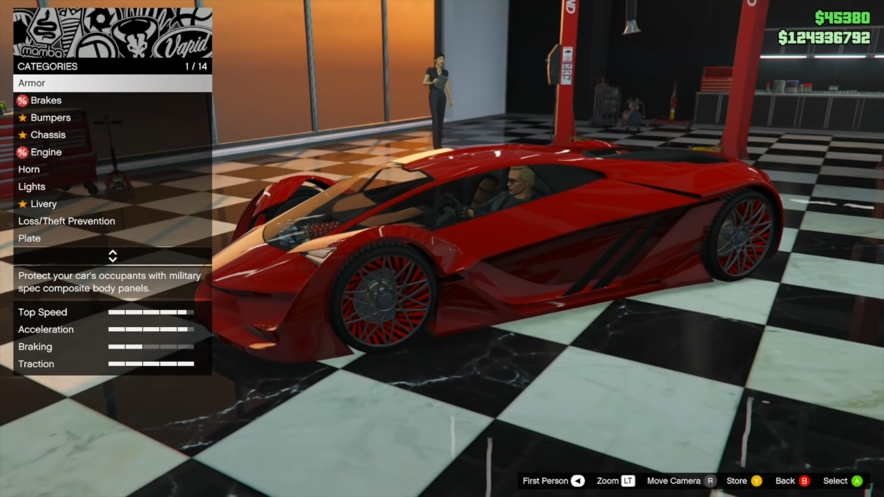 Pegassi Tezeract in GTA V best drag race car in gta 5