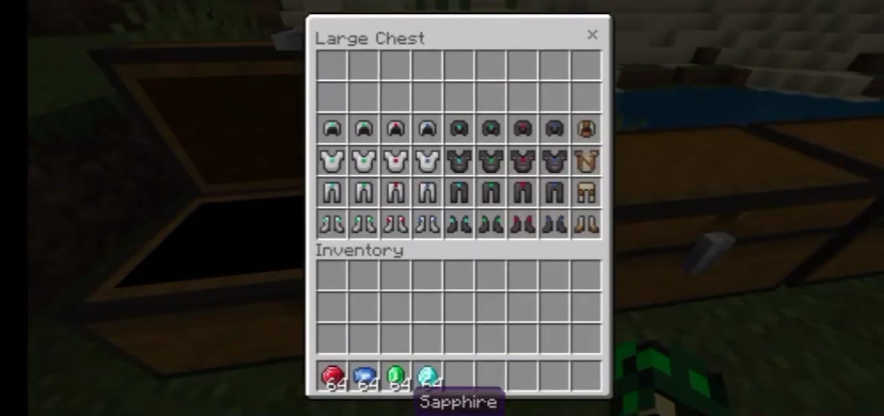 Socketed Armor Mod Minecraft Bedrock edition