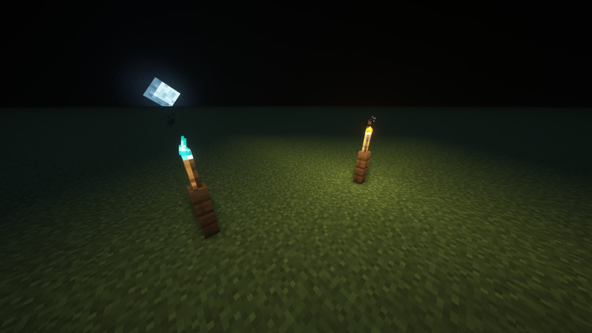 Minecraft light source: tourch