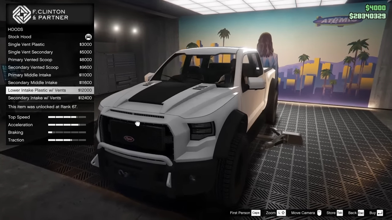 Vapid Caracara 4x4 in GTA V