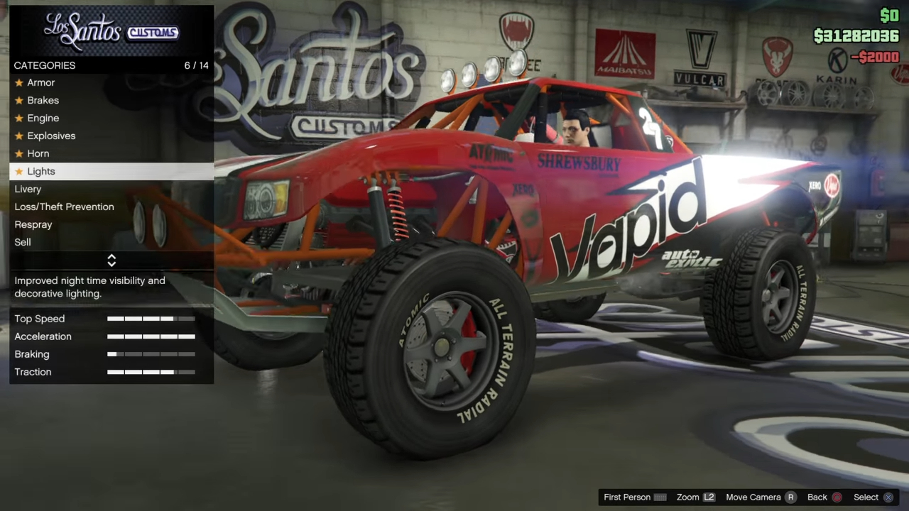 Vapid Trophy Truck in GTA V best offroad car gta 5