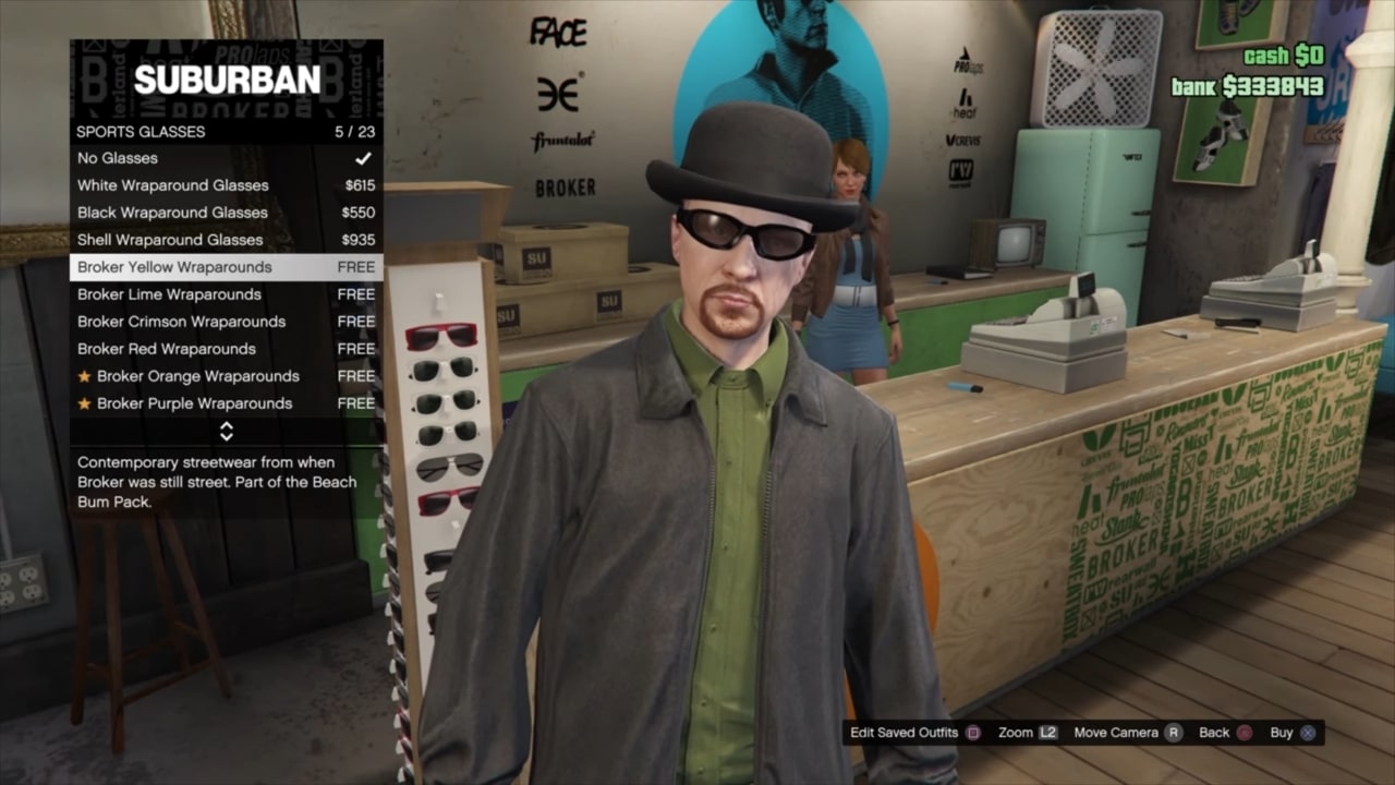 Walter White outfit in GTA 5