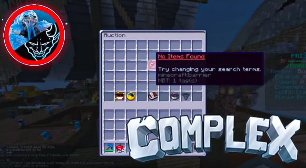 Minecraft Parkour network named complex gaming