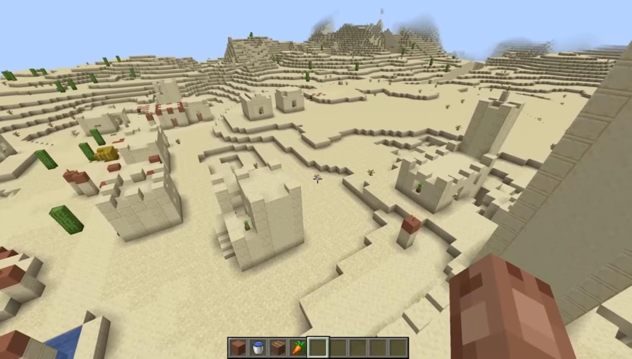 desert village in Minecraft