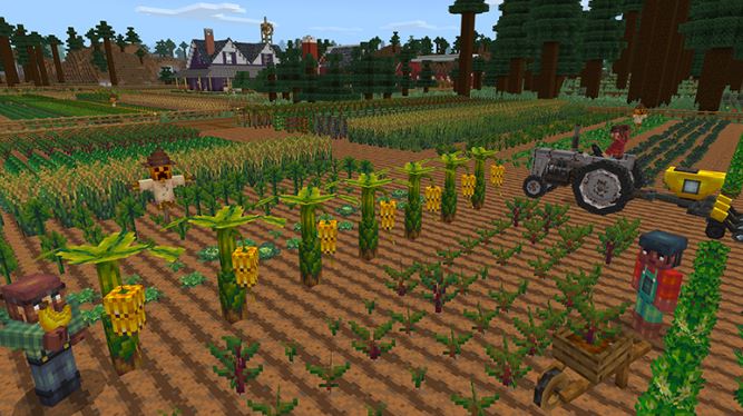 Farms as Minecraft Spawning Ideas