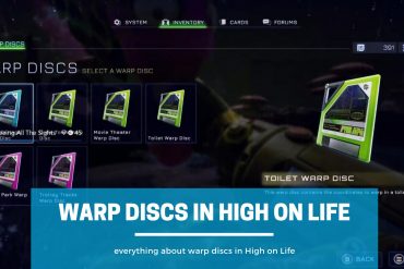 How to use Warp discs in High on Life