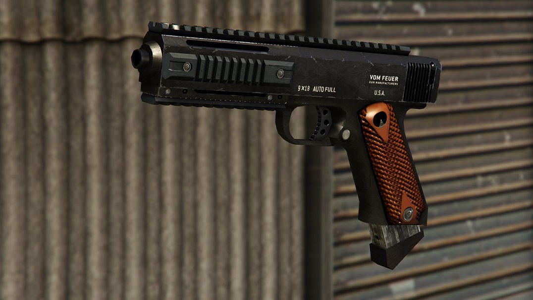 Best handgun in GTA