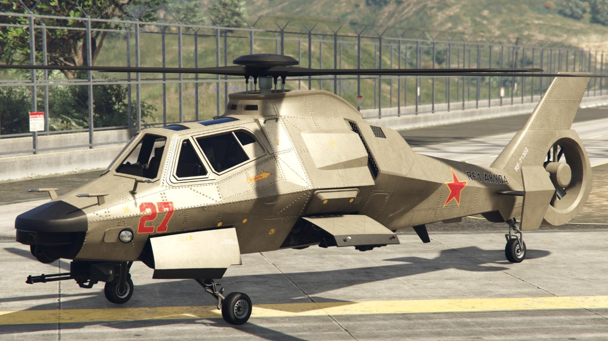 Akula is a helicopter with weapons and is one of the best things to buy in GTA 5 Online