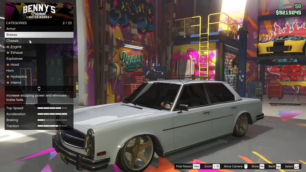 Benefactor Glendale Custom in GTA V 