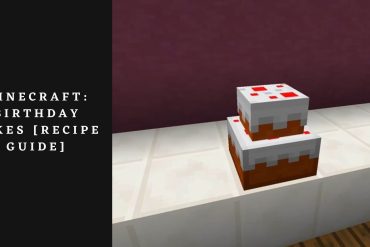 Birthday Cakes in Minecraft