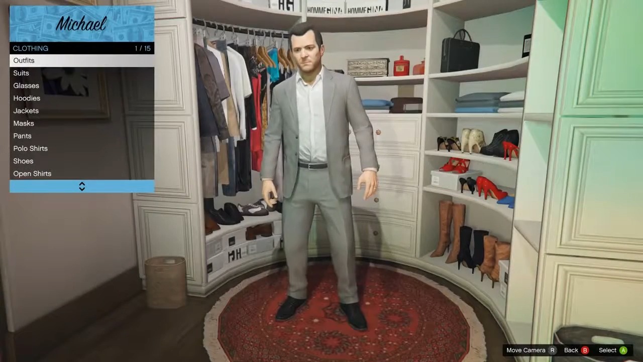 gta 5 change clothes safe house