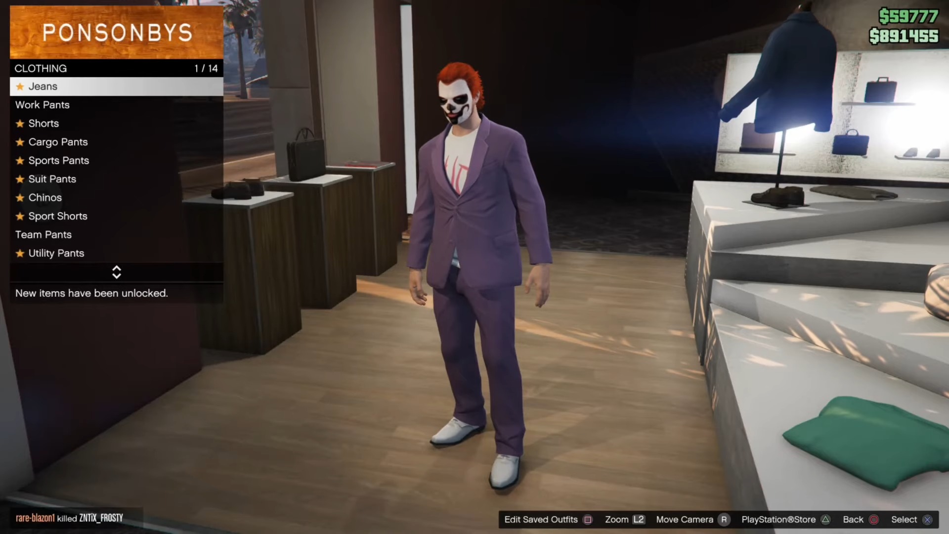 Category of clothes in gta 5