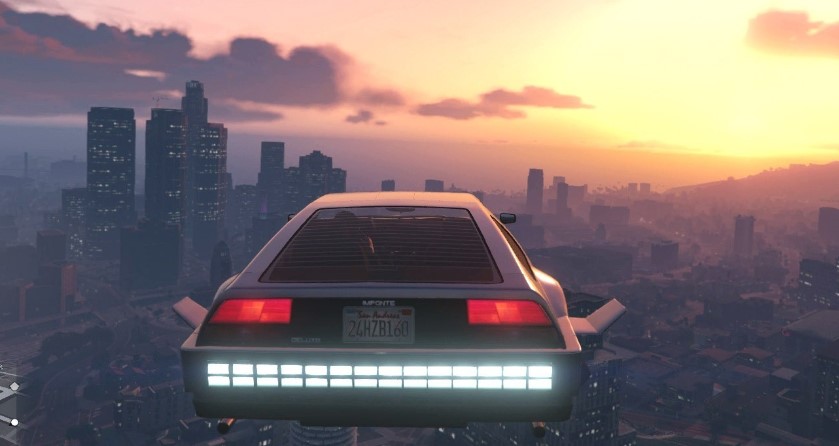 Deluxo flying car in GTA