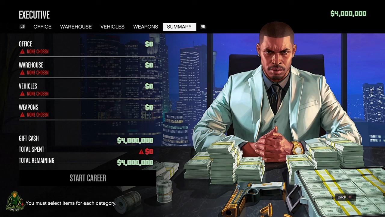 Executive as a Criminal Career in GTA 5