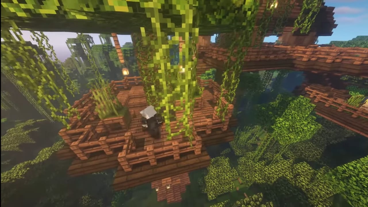 Treehouse Base in Jungle Biome 