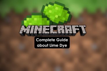 Minecraft Lime Dye guide