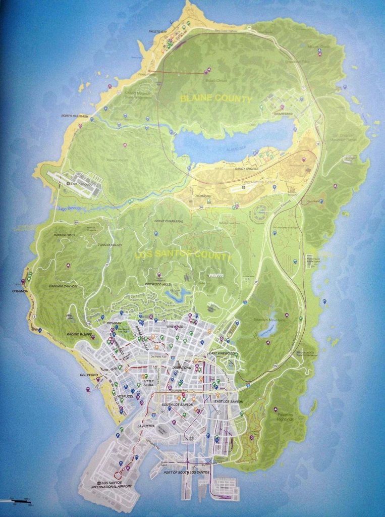 GTA 5: Blaine County [Location & Landmarks] | Gamesual