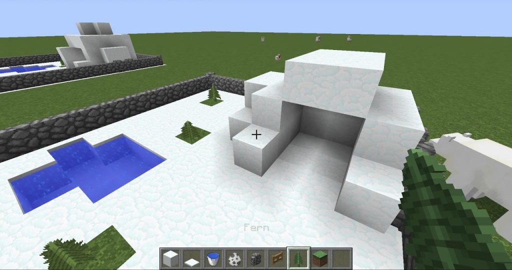 Minecraft Polar Bear Farm