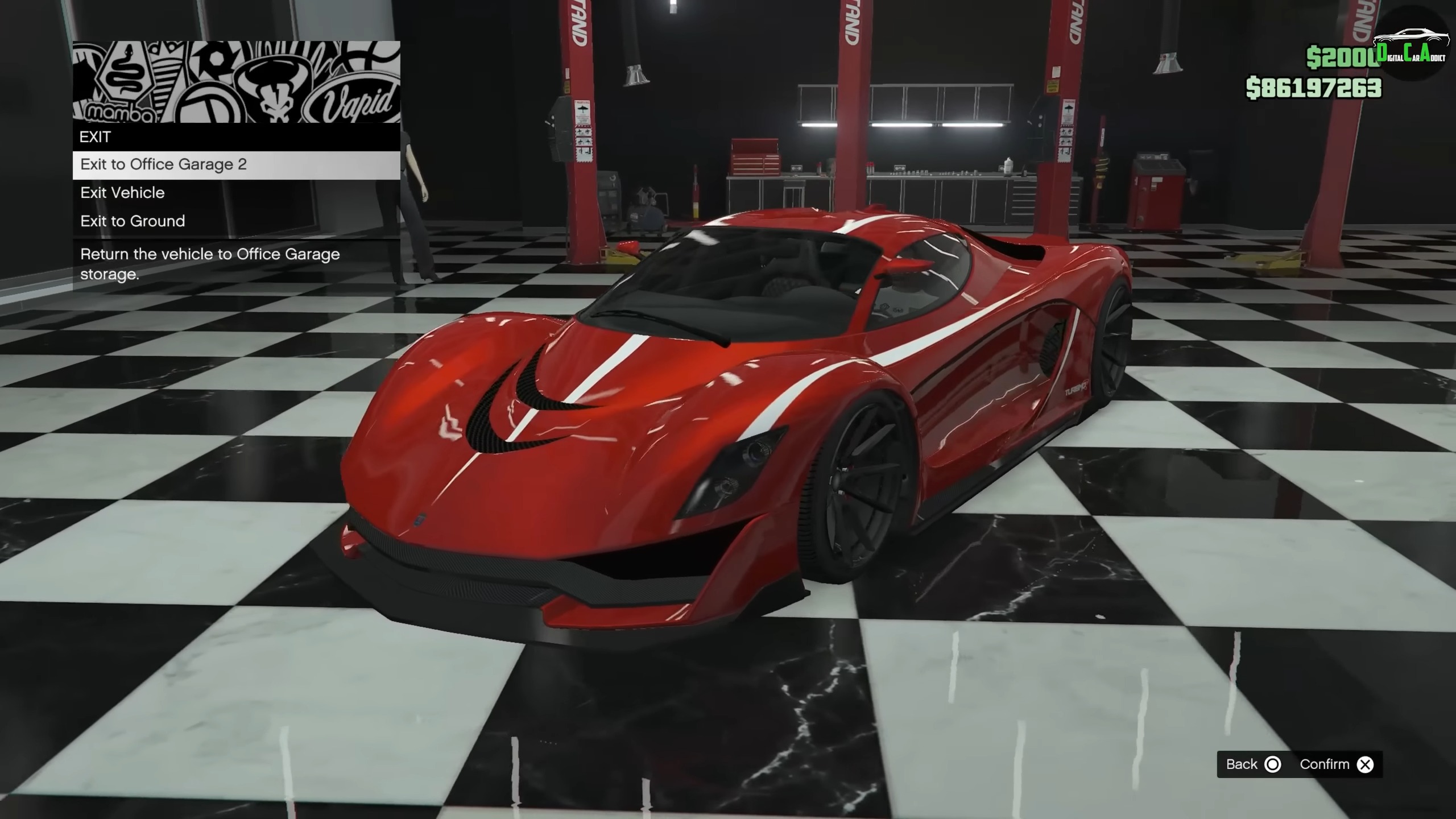 Grotti Turismo R custom build in gta 5 