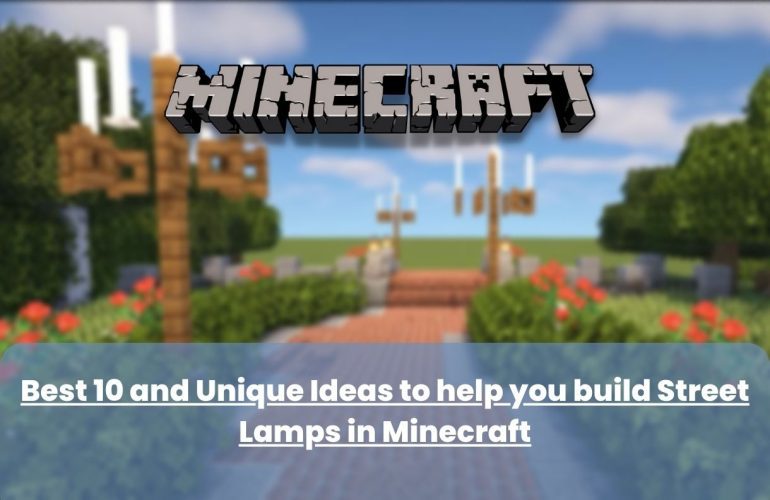 Minecraft Street lamps