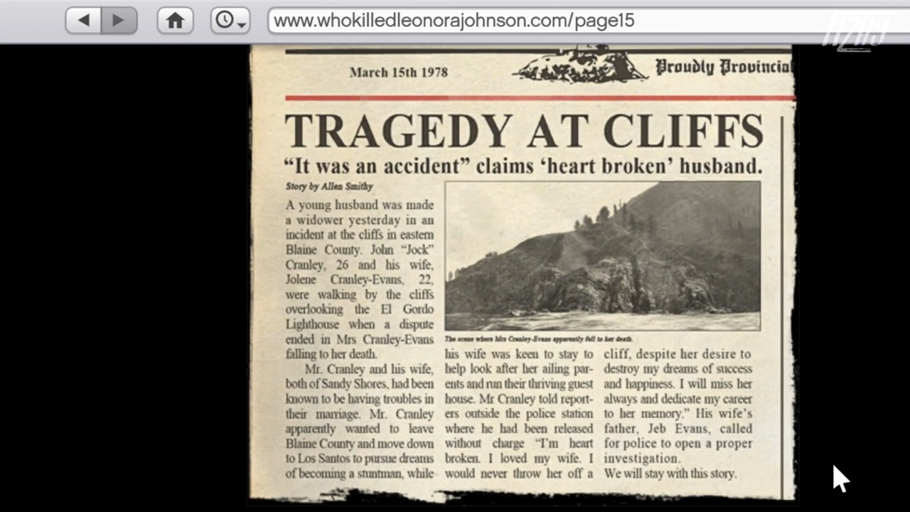 newspaper article gta 5