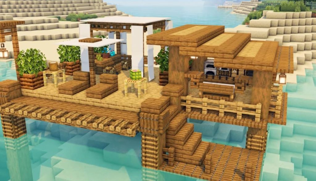 Minecraft: Beach House Ideas [Top 15] | Gamesual