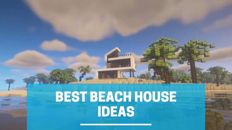 Best beach house ideas in Minecraft