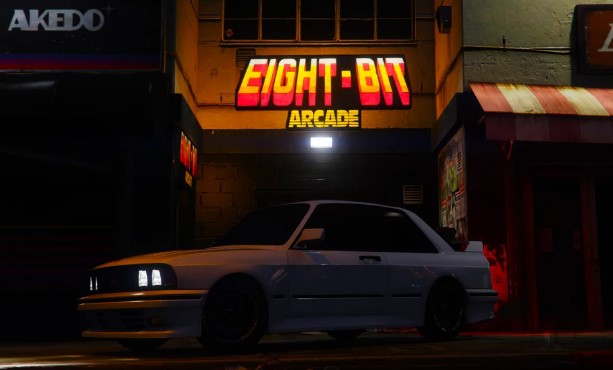 Eight-bit arcade in gta 5