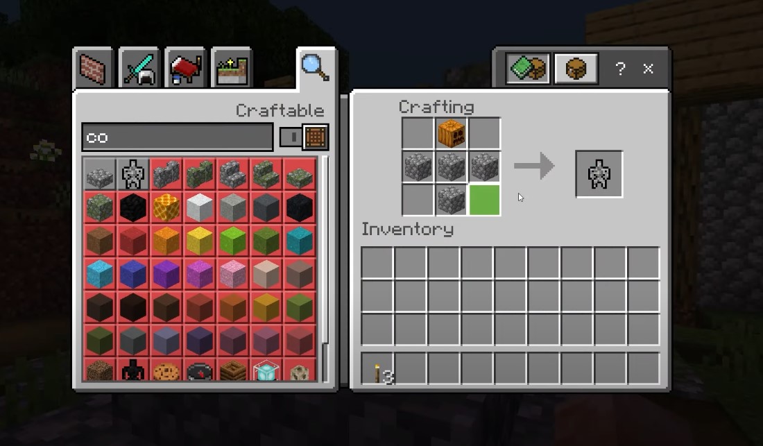 Golems+ crafting method