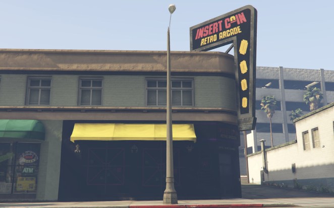 Insert Coin arcade in GTA 5