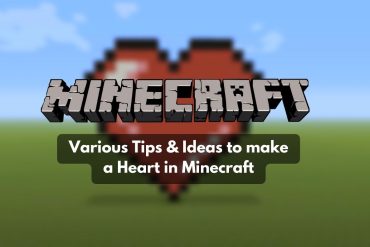 Make a Heart in Minecraft