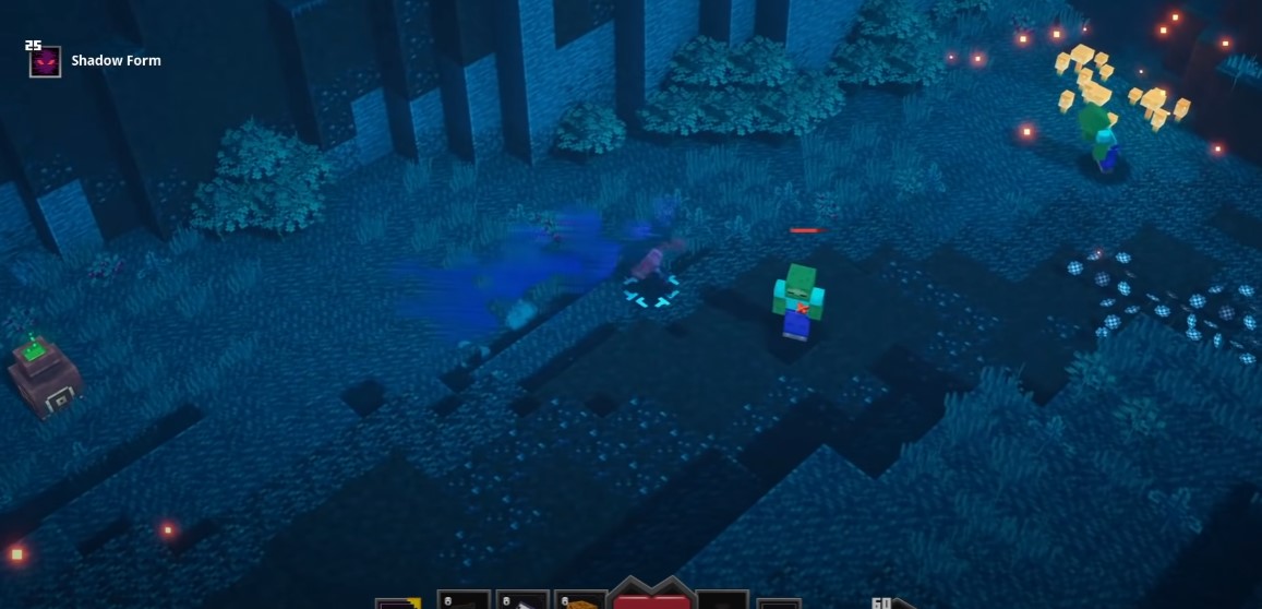 Best Shadow Form artifact in Minecraft Dungeon