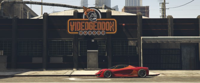 Videogeddon arcade in gta 5