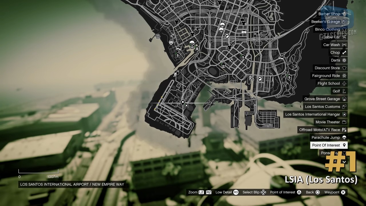 scrap letter location Leonora Johnson GTA 5 Los santos Internation Airport