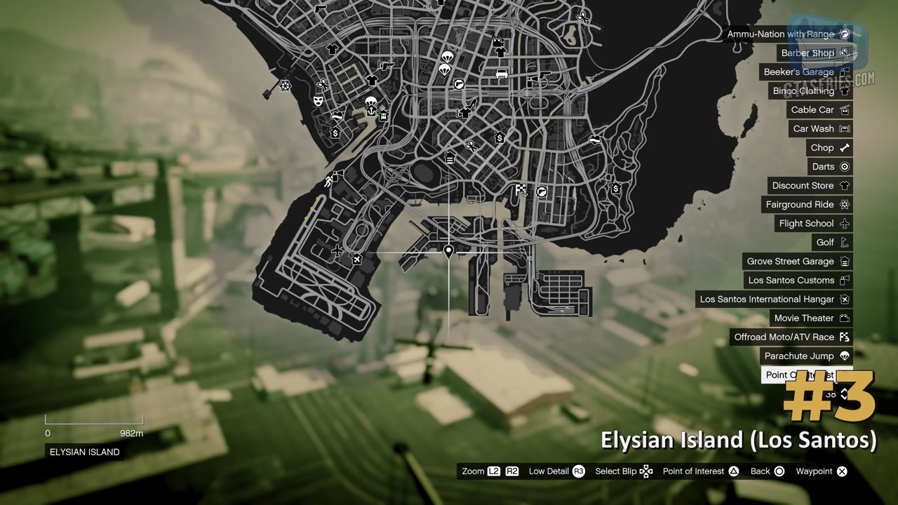 scrap letter location Leonora Johnson GTA 5 elysian island