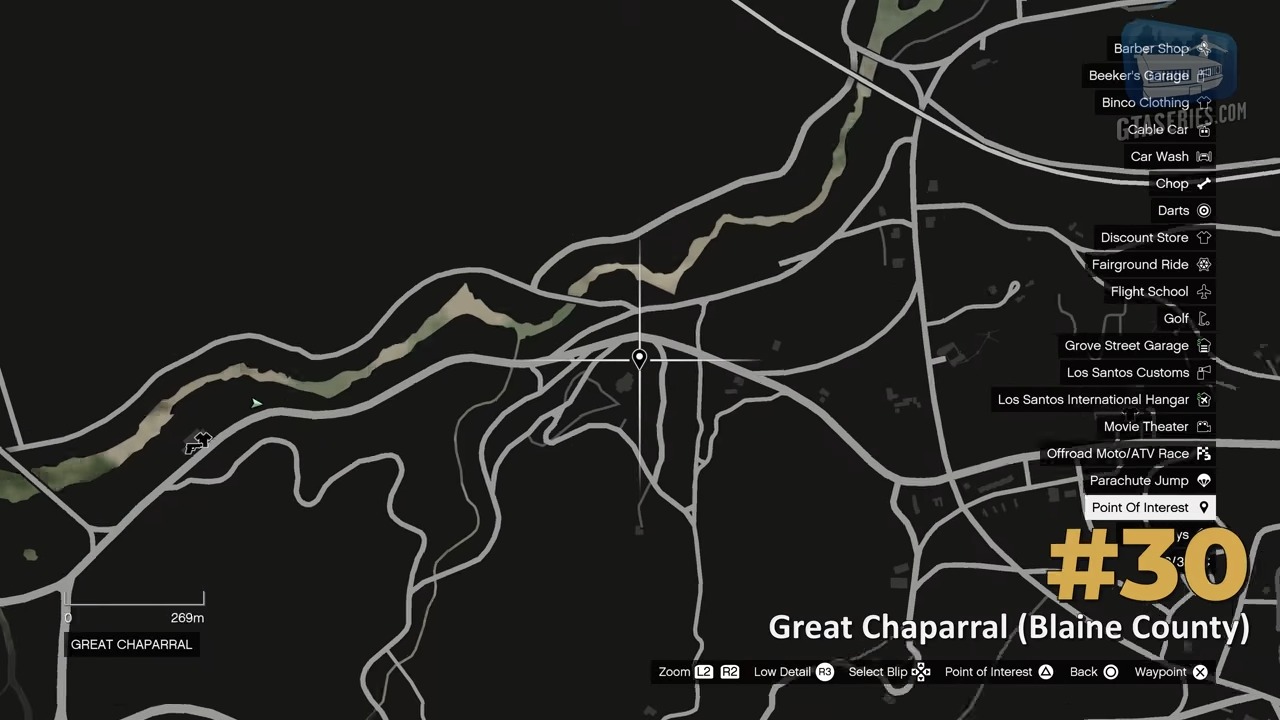 scrap letter location GTA 5 great chaparral