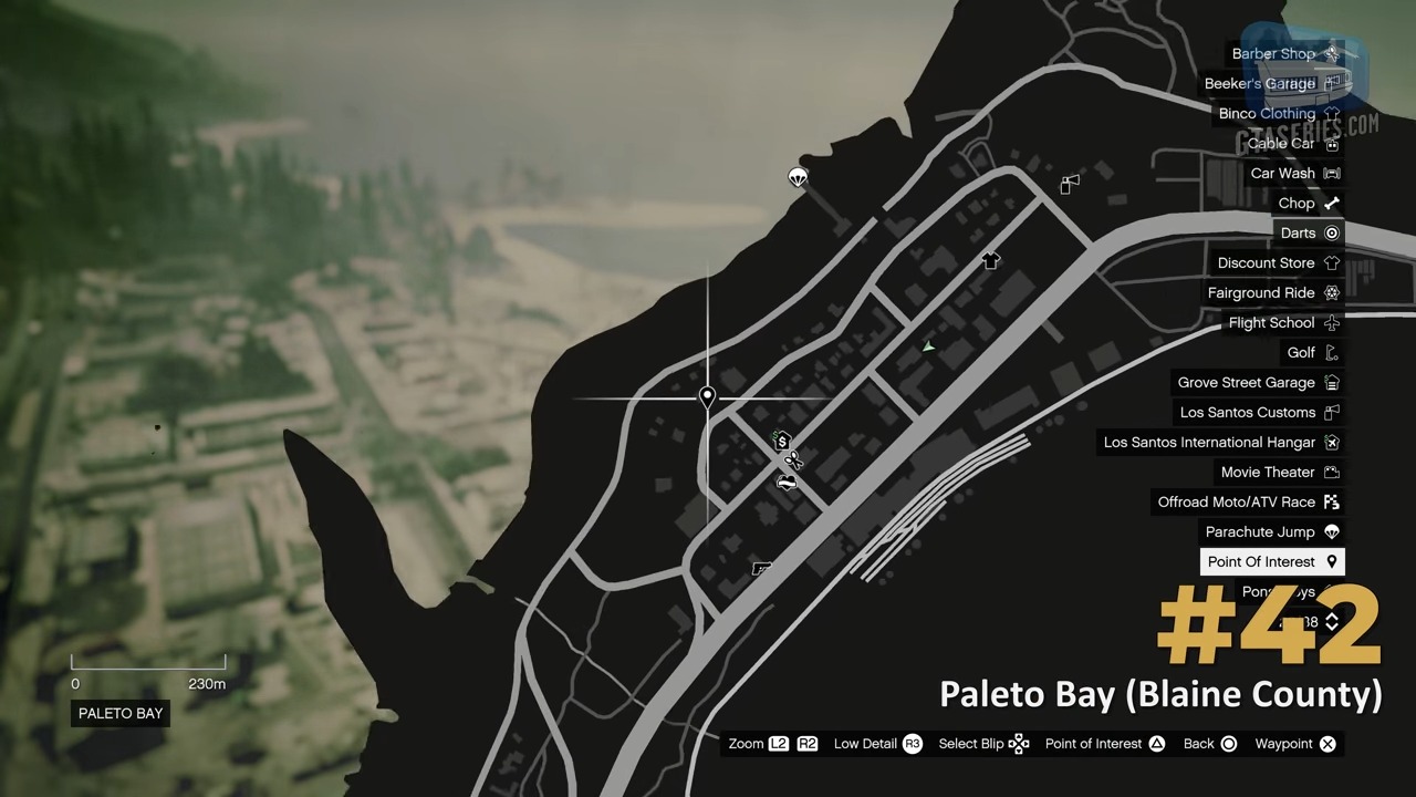 scrap letter location GTA 5 paleto bay