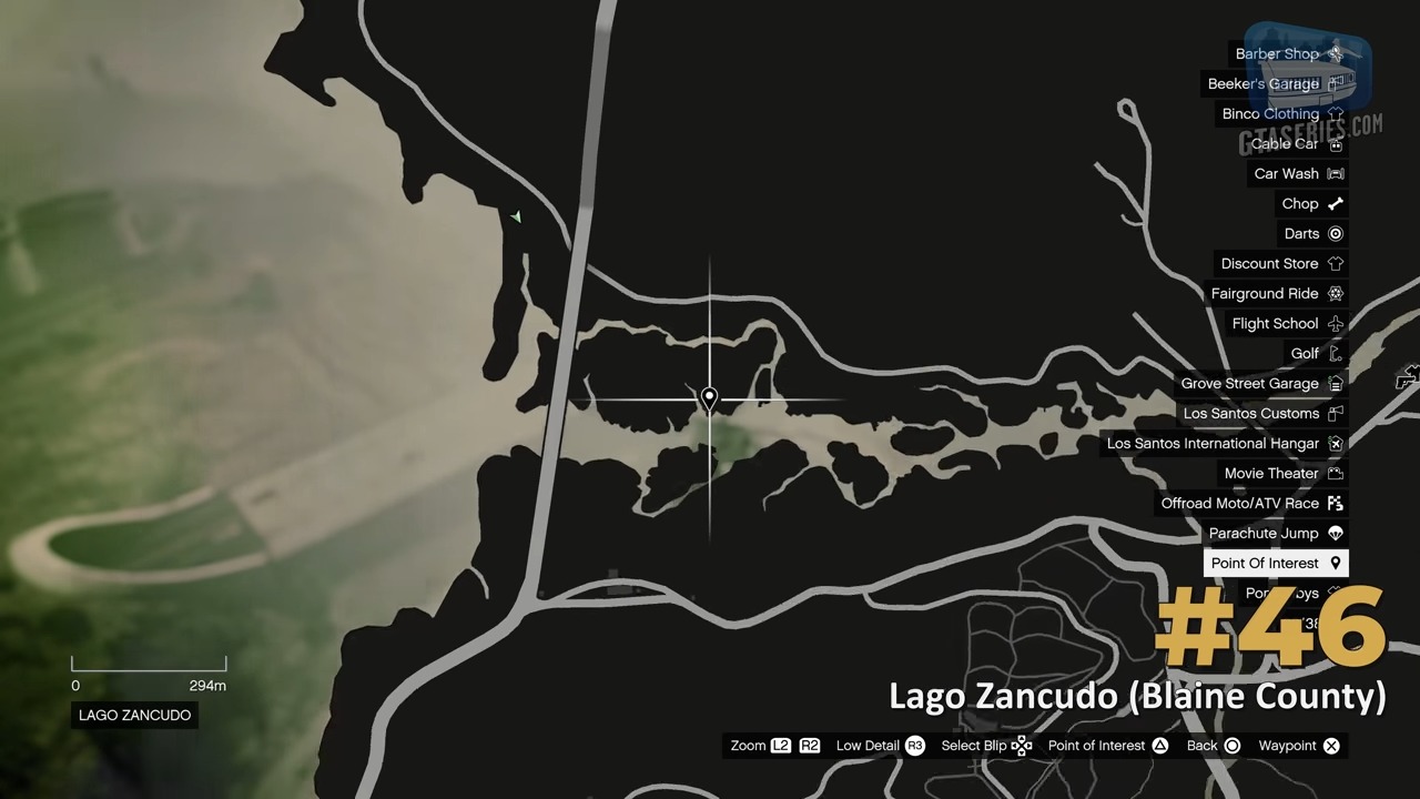 scrap letter location GTA 5 lago zancudo