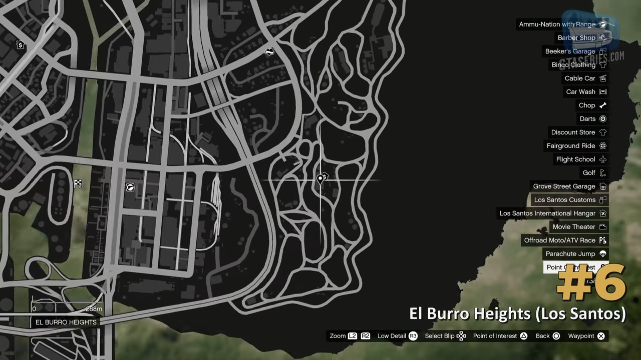 scrap letter location Leonora GTA 5 el burro heights