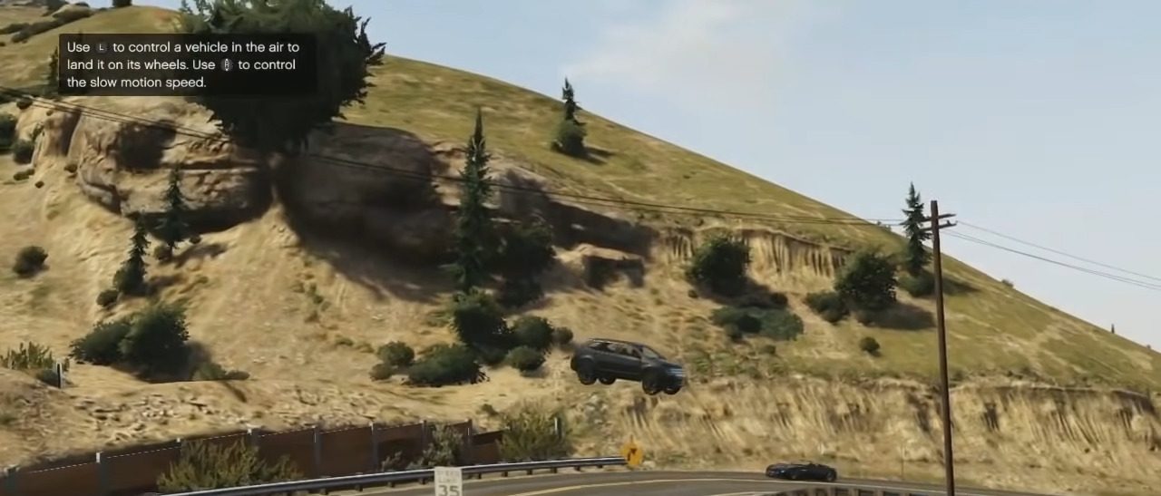 GTA 5: Stunts at Vinewood Hills