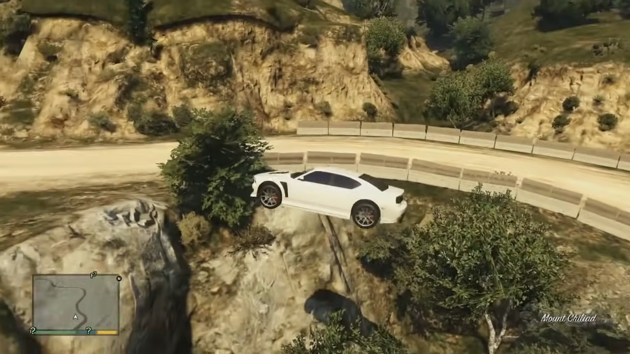 GTA 5: Stunts at North Calafia Way